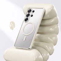 Rock Crystal Armor Series Magnetic Maciņš for Samsung Galaxy S26 Plus melns