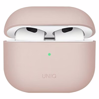 Uniq Lino silikona apvalks AirPods 3 - rozā