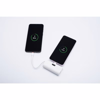 Portatīvais lādētājs Forcell F-Energy Power Plug F5K3 PD 20W 5000 mAh ar iebūvētu savienotāju USB C balta