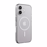 Crong Clear MAG Pro - iPhone 16 MagSafe maciņš (Clear)