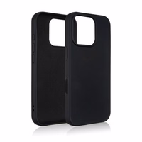 Beline Silikona maciņš iPhone 16 Pro 6.3" melns