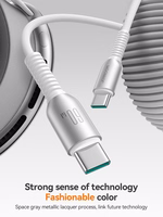 USB-C - USB-C kabelis Joyroom S-A51 60W 1.2m pelēks