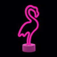 Neon LED on statīvs FLAMINGO rozā USB-C FSC-11 Forever Light