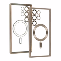 Viedtālruņa apvalks Magnētiskais titāna krāsa Samsung Galaxy S24