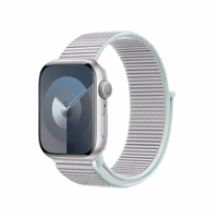 Crong Nylon - sporta Band Apple Watch 38/40/41/42 mm (Pastel pelēks)
