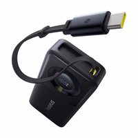 Portatīvais lādētājs Baseus OS Free2Pull 10000mAh 30W + kabelis (melns)