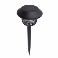 Forever Light Solar LED Lampa Steel Post SUNARI FLS-30 melns