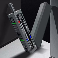 Servisa skrūvgriežu komplekts, 30 vienā ar alumīnija uzgaļiem