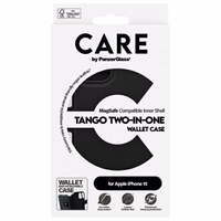 CARE by PanzerGlass Funkcija Tango 2in1 Maku apvalks MagSafe iPhone 15 - melns