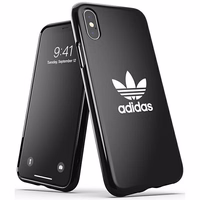 Adidas OR Snap viedtālruņa apvalks Trefoil iPhone X / XS - melns