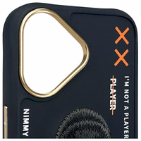 Nimmy Cool&Cute 2.0 Pērtiķa viedtālruņa apvalks iPhone 16 - melns