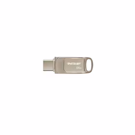 Patriot Memory Tab T560 64GB USB flash drive Dual USB 120MB/s (PS64GT560DS5D) sudraba