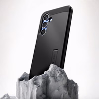 Spigen Tough Armor Magnētiskais viedtālruņa apvalks Samsung Galaxy S25 - melns