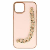 Moderns viedtālruņa apvalks Iphone 14 dizains 4 gaiši rozā