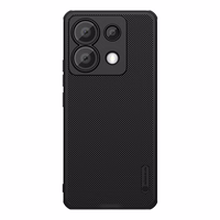 Nillkin Super Frosted Shield Pro viedtālruņa apvalks Xiaomi Redmi Note 13 Pro 4G / Poco X6 5G - melns