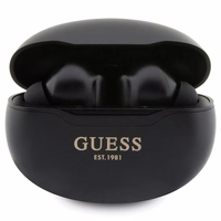 Guess GUTWST50EK TWS Bluetooth austiņas + dokstacija - melnas Classic EST