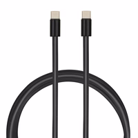 iBOX IKUTC USB-C cable 60W 1m melns