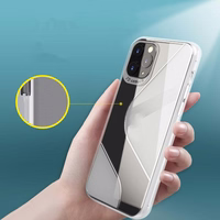 S-Case elastīgs aizsargapvalks TPU apvalks Huawei P40 Lite E zils
