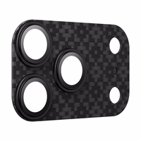 Benks Rūdīta stikla aizsargstikls Armor Warrior Lens (BF70) priekš Iphone 17 Pro Max ArmorGrid black (kamera sala)