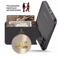 Maciņš Dux Ducis "Rafi II Mag" priekš Apple iPhone 15 Pro Max melns