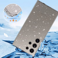 Crystal Glitter viedtālruņa apvalks Iphone 11 Pro sudraba