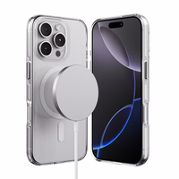 Crong Clear MAG Pro - iPhone 16 Pro Max MagSafe maciņš (Clear)