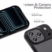 Tech-Protect MagMat viedtālruņa apvalks iPhone 17 Pro - matēti melns