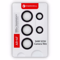 Forcell Premium rūdīts kameras lēcas stikls – Samsung Galaxy S23 Ultra lavandas krāsas