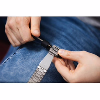 FORCELL F-DESIGN FA10 nerūsējošā tērauda siksniņa APPLE Watch 38 / 40 / 41 mm zils