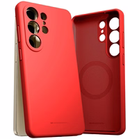 Maciņš Mercury Pure Magsafe Silicon Maciņš Samsung S948 S26 Ultra sarkans