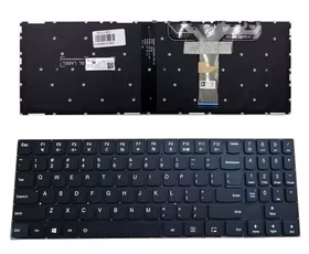 Klaviatūra Lenovo: Legion Y520 ar sarkans backlight