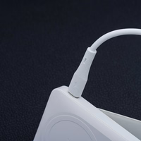 FORCELL F-ENERGY C343 kabelis USB A uz Lightning 2,4A 12W Silicone 1 m balts