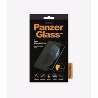 PanzerGlass E2E Super+ privātuma aizsargstikls iPhone X / XS / 11 Pro - ar melnu rāmi