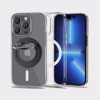 Tech-Protect MMR100 magnētiskais tālruņa turētājs / gredzens ar MagSafe - pelēks