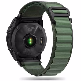 TECH-PROTECT NYLON PRO GARMIN FENIX 5 / 6 / 6 PRO / 7 MILITĀRI ZAĻŠ