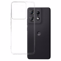 Īpaši plāns 1mm viedtālruņa apvalks Motorola Edge 50 Pro 5G caurspīdīgs