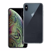 Viedtālruņa apvalks 2 mm, caurspīdīgs IPHONE XS Max (kameras aizsardzība)