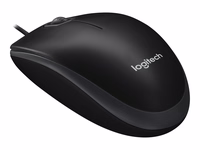 Logitech B100 optiskā pele melna USB