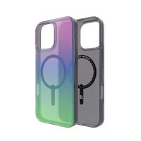 ZAGG Milan Snap viedtālruņa apvalks ar MagSafe iPhone 16 Pro Max - zaļš/violets