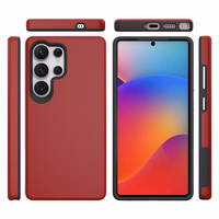 Perfekcionistu trīsstūra korpuss Samsung S938 S25 Ultra red