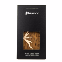 Bewood maciņš for iPhone 16 Plus 6,7" Mountains Imbuia