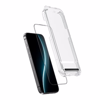 Benks rūdītais stikls Glass Warrior HD Iphone 17 Pro melns