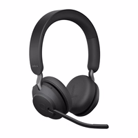 Jabra Evolve2 65 USB-C melns UC Stereo