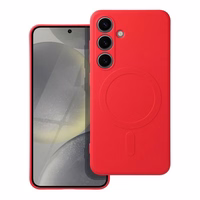 Maciņš "Silicone Mag Cover" priekš Samsung S948 S26 Ultra sarkans