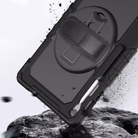 Tech-Protect Solid viedtālruņa apvalks Samsung Galaxy Tab S10 FE+ - melns