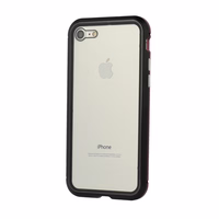 Luphie divkrāsu magnētiskais SWORD apvalks Samsung Galaxy S8 Plus melns-sarkans