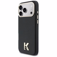 Karl Lagerfeld Karl Head Logo MagSafe futrālis iPhone 17 Pro Max - Melns