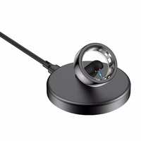 Riversong viedais ring Trinity melns SR01 size 7 diameter inside 17mm