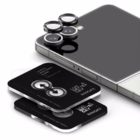 Ringke kameras rāmja aizsargs 2 komplekts Samsung Galaxy Z Flip 7 - melns