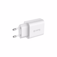 Crong USB-C Travel lādētājs – USB-C Power Delivery 20W tīkla lādētājs (balts)